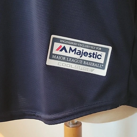 Atlanta Braves Ozzie Albies "Puchi" Majestic Jersey 2018 SZ M - Picture 6 of 8